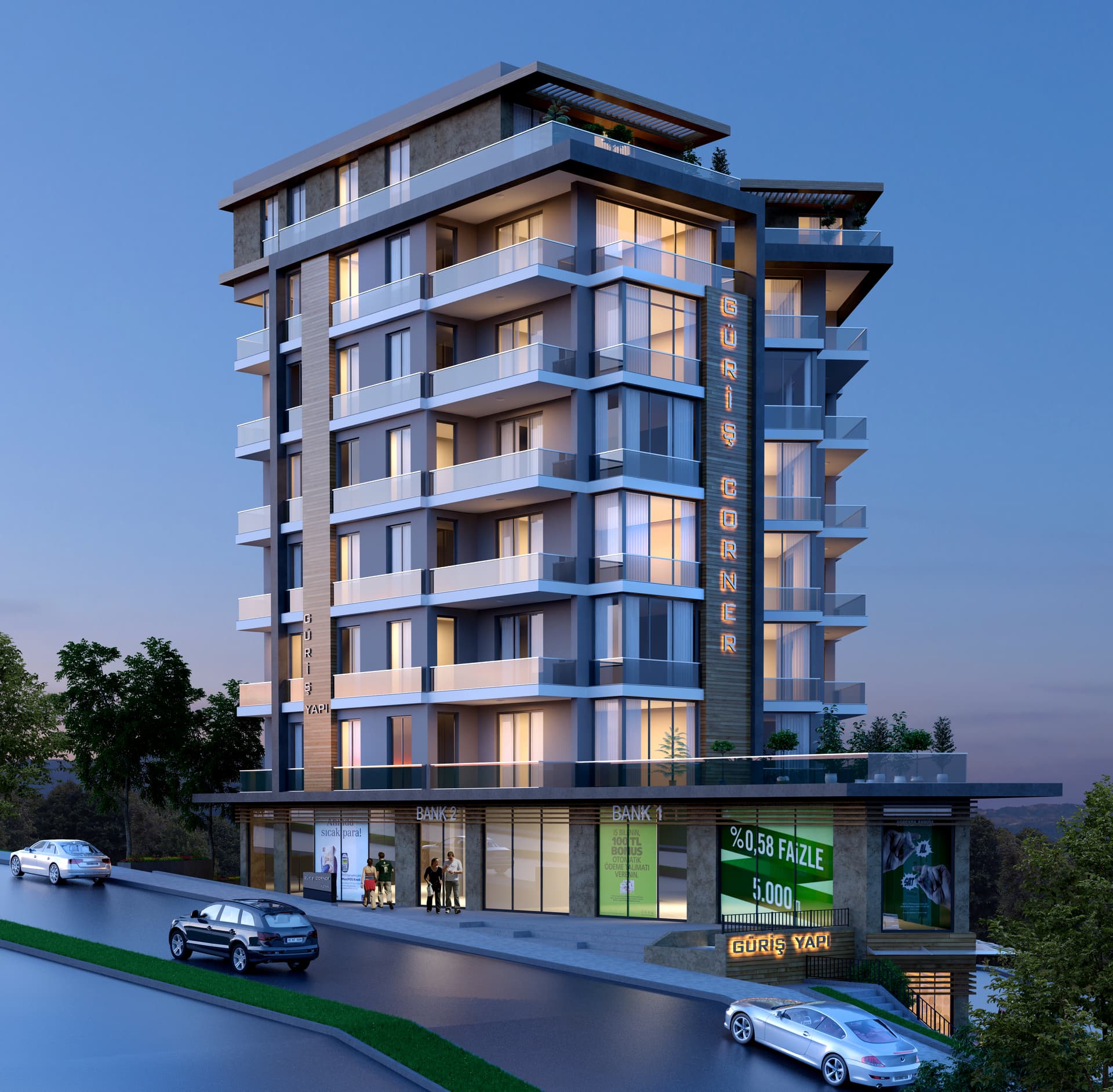 Beşevler Corner – cephe 04