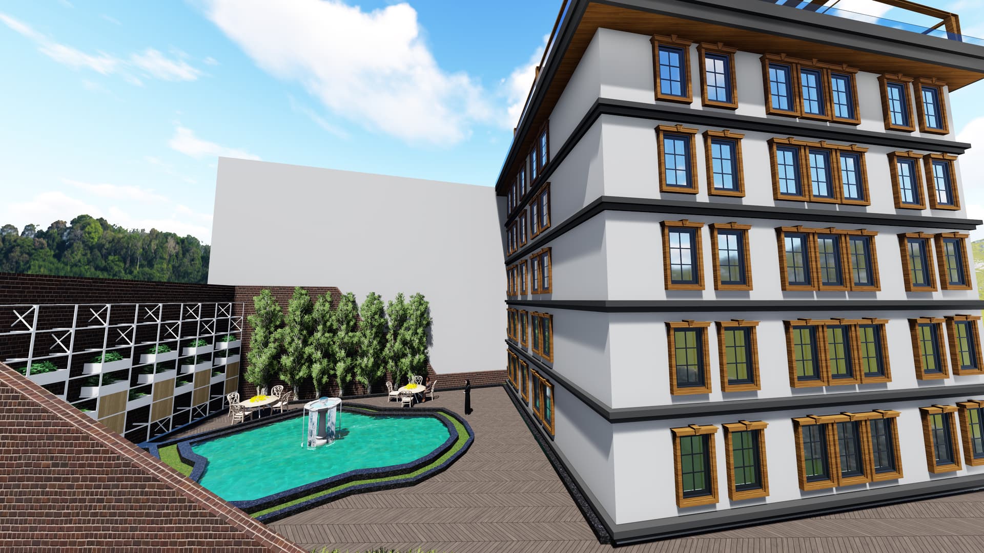 ÇEKİRGE BUTİK OTEL PROJESİ – cephe 04