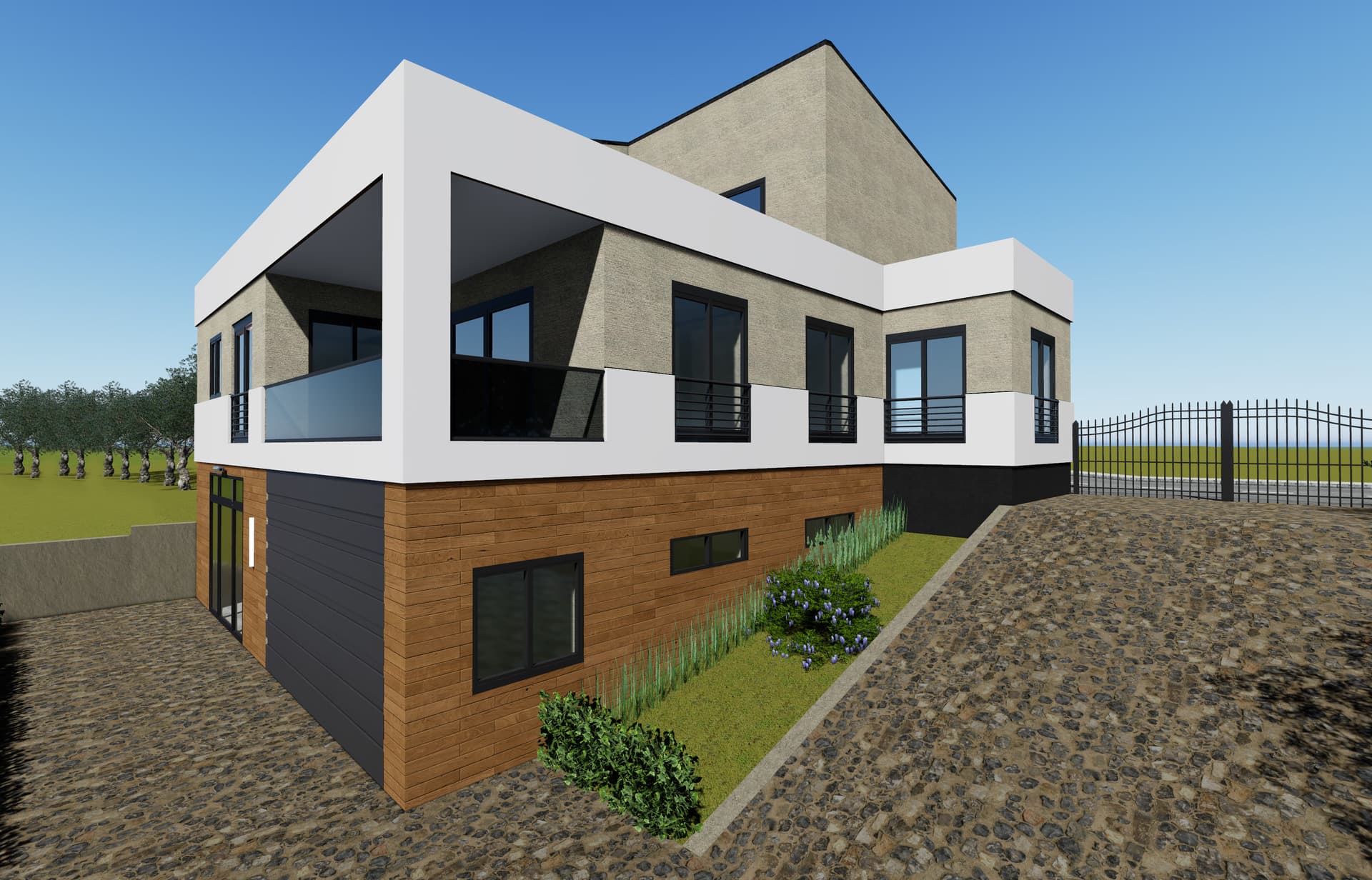 E.E. VİLLASI – cephe 02