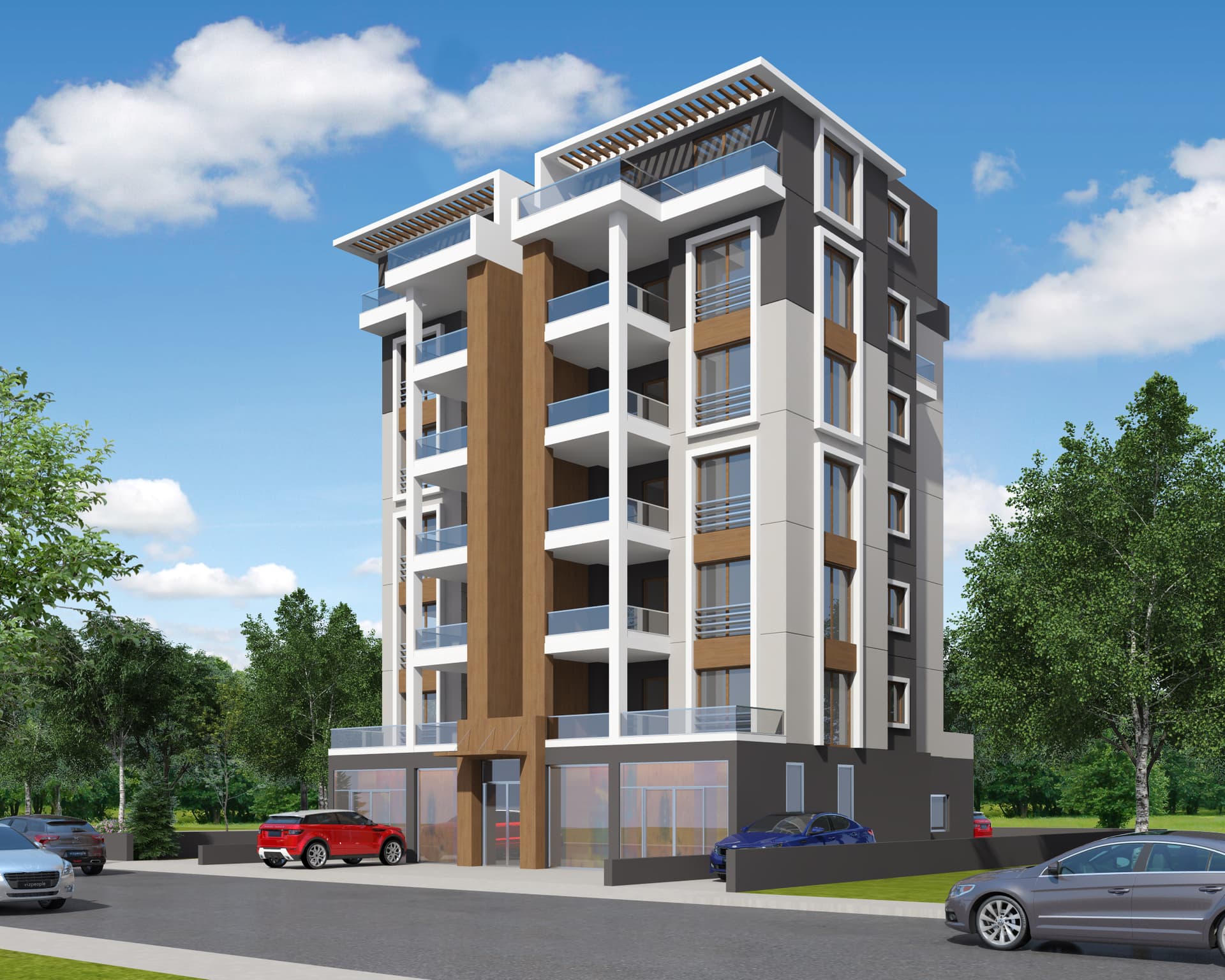 GEÇİT APARTMANI – cephe 02