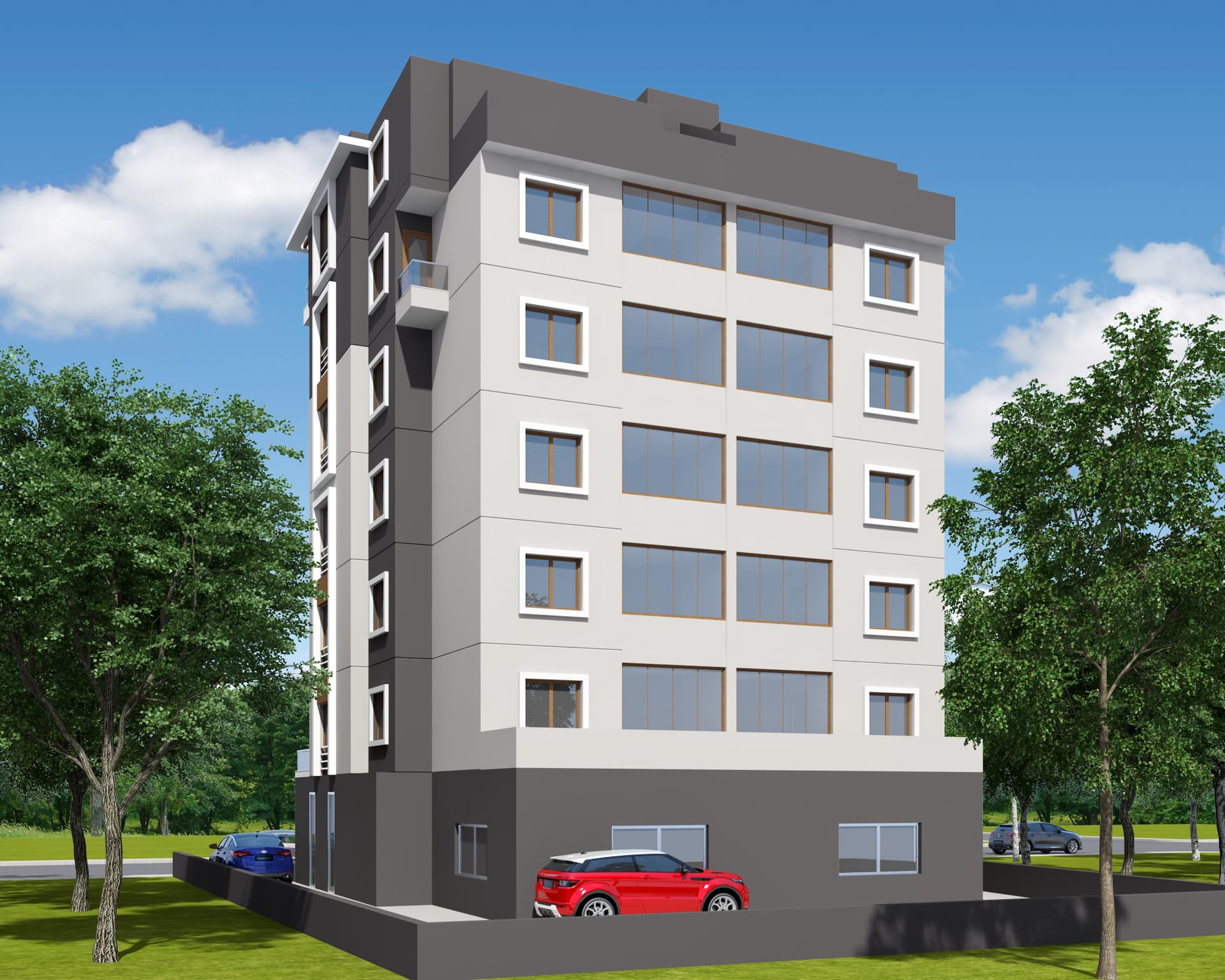 GEÇİT APARTMANI – cephe 03
