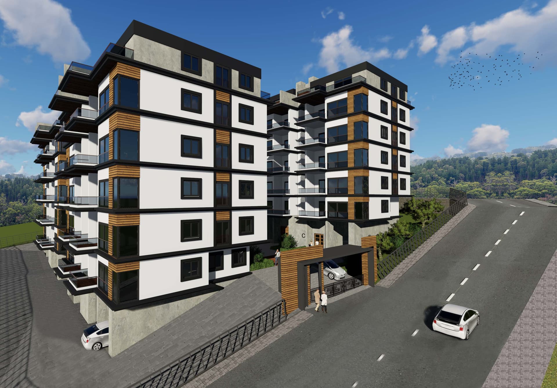 MEGARON DENİZ EVLERİ – cephe 02