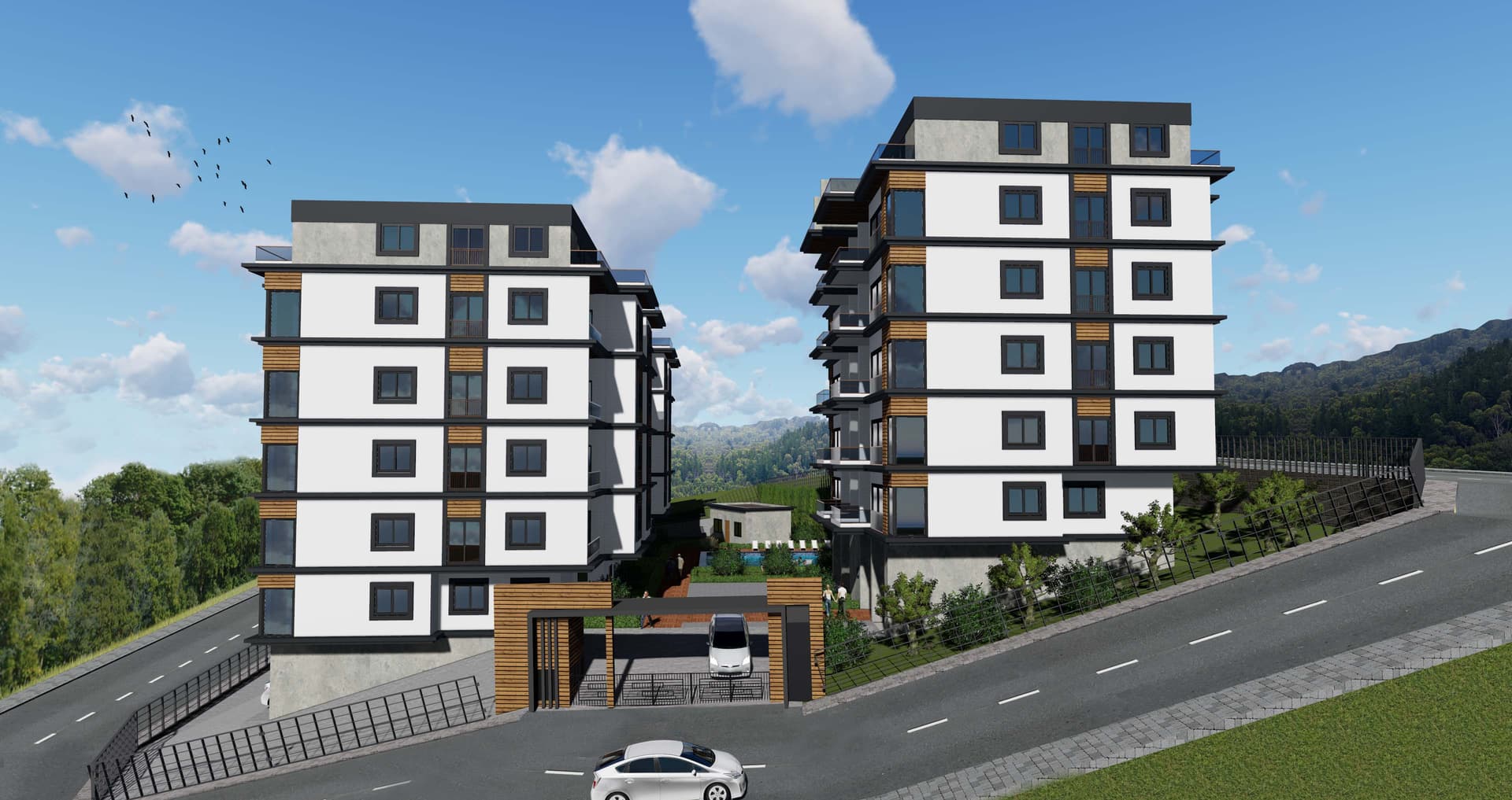 MEGARON DENİZ EVLERİ – cephe 03