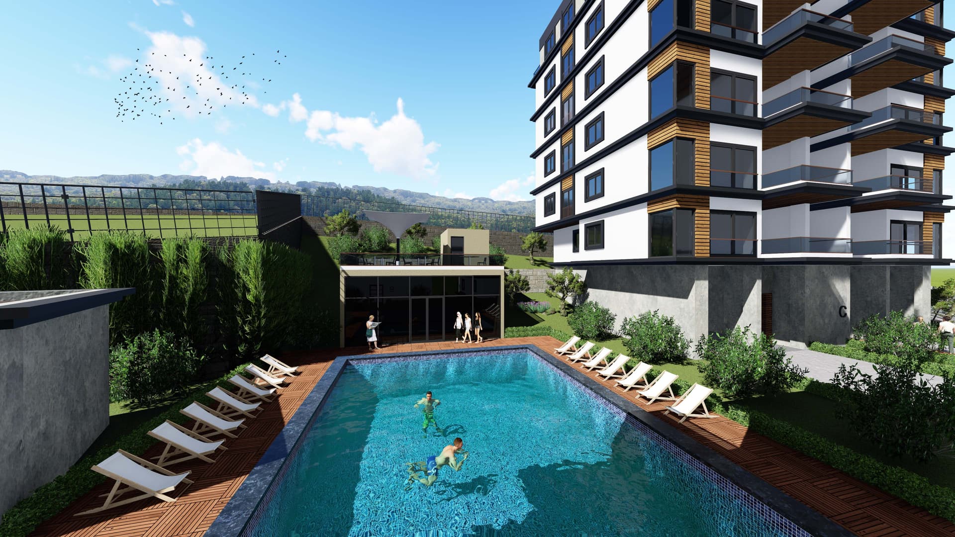 MEGARON DENİZ EVLERİ – cephe 06