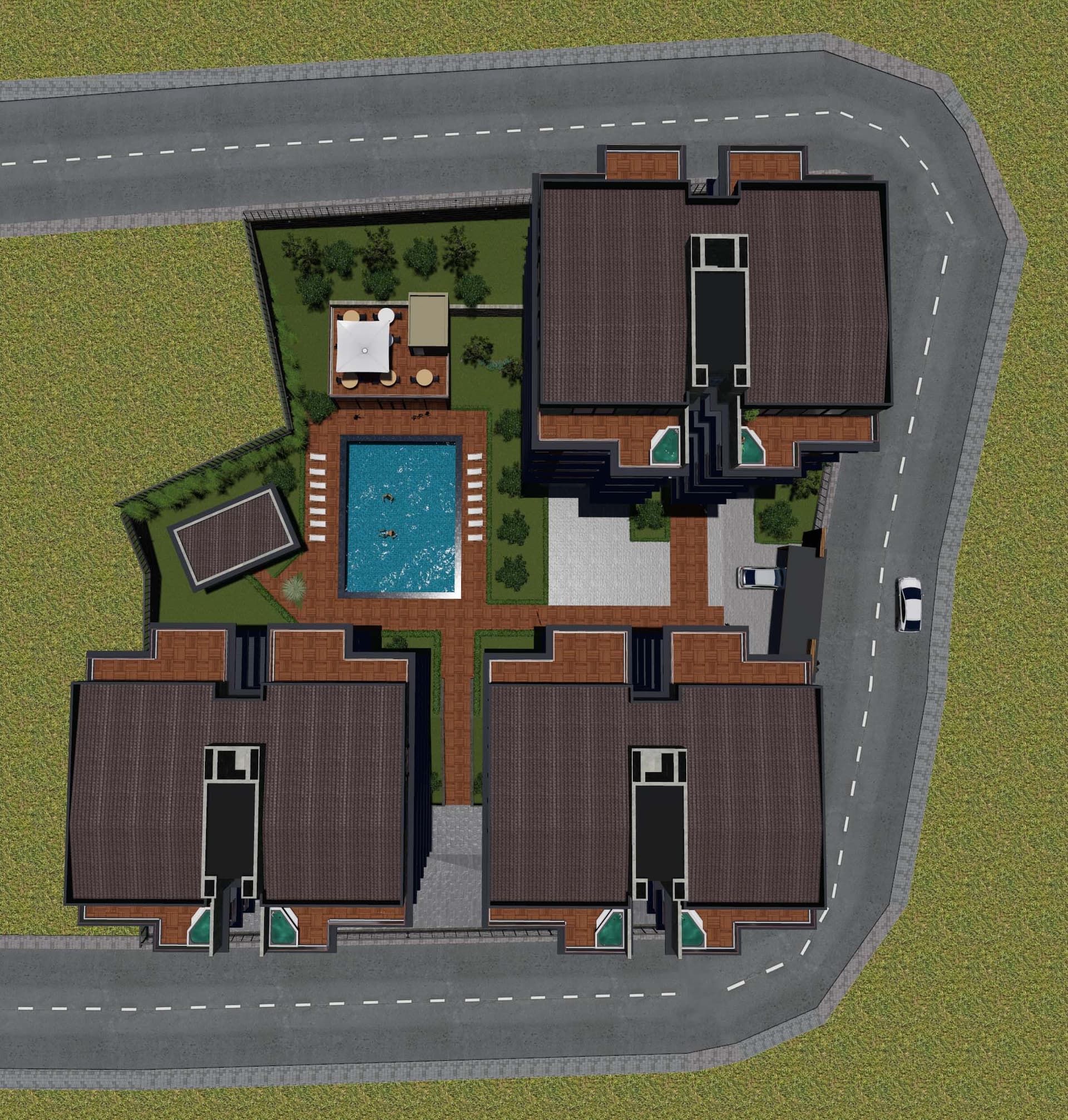 MEGARON DENİZ EVLERİ – kat planı 01