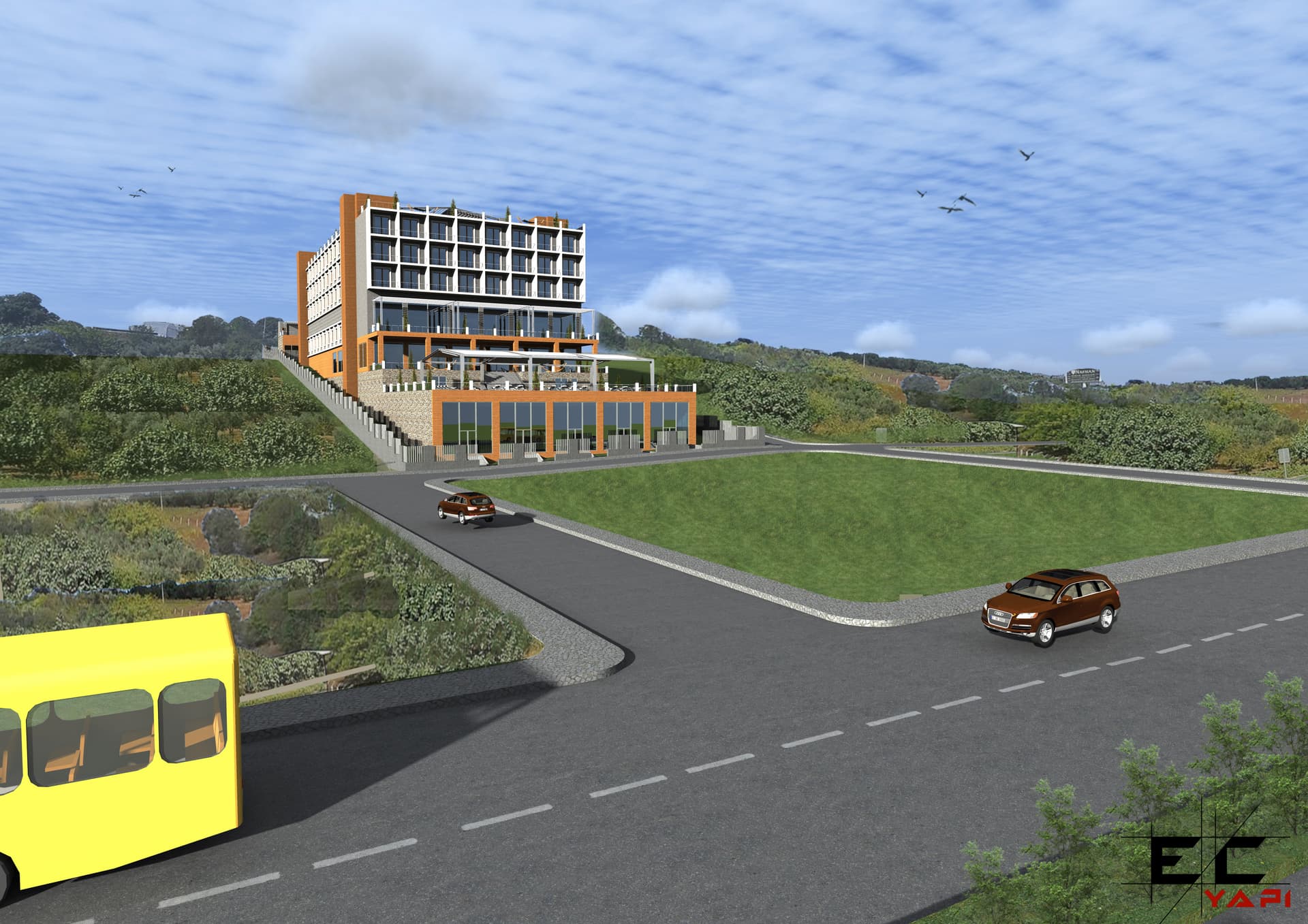 NESBAY OTEL PROJESİ – cephe 02