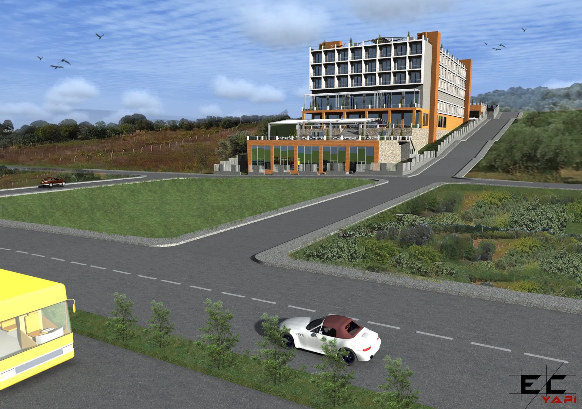 NESBAY OTEL PROJESİ – cephe 03