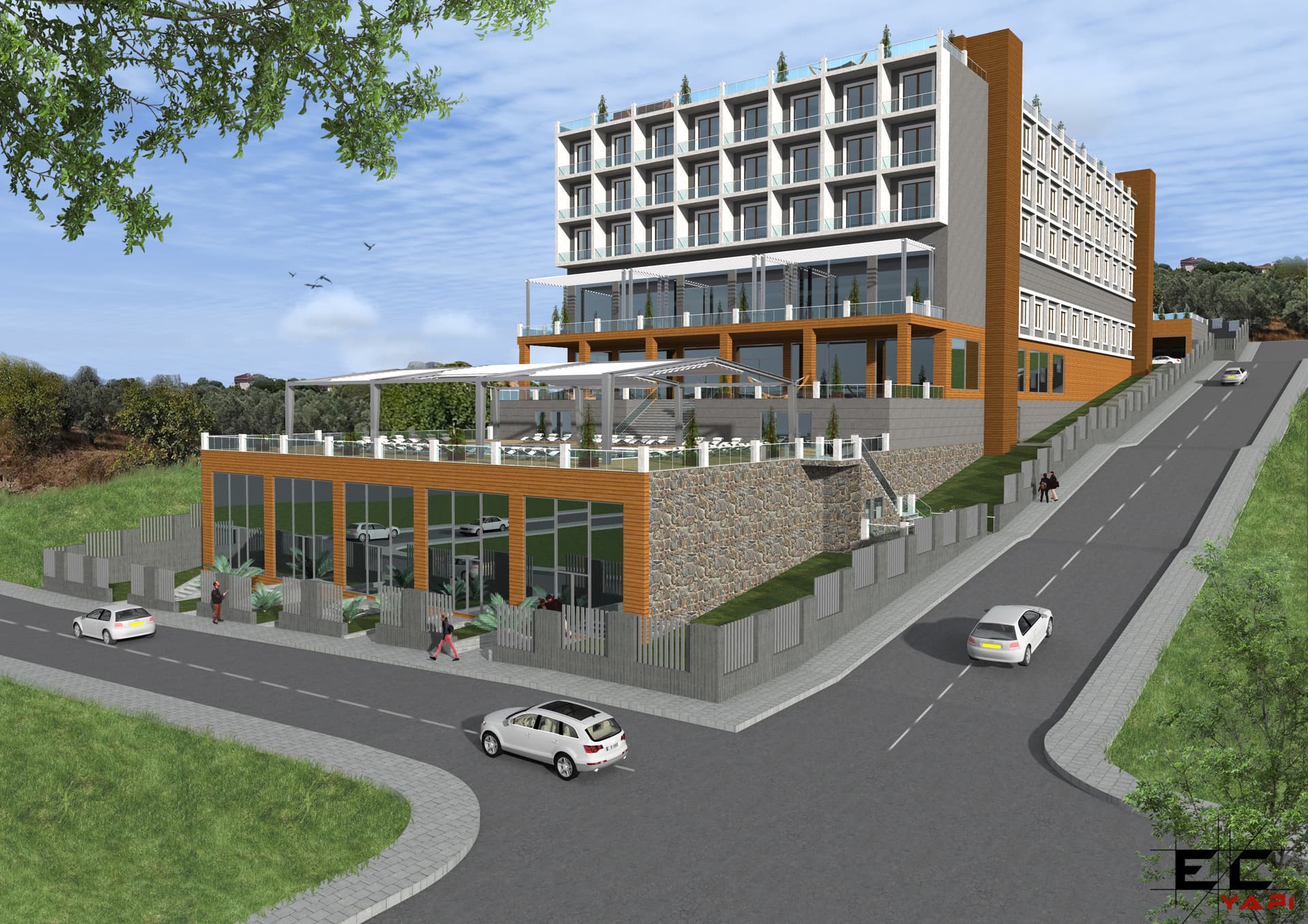 NESBAY OTEL PROJESİ – cephe 04