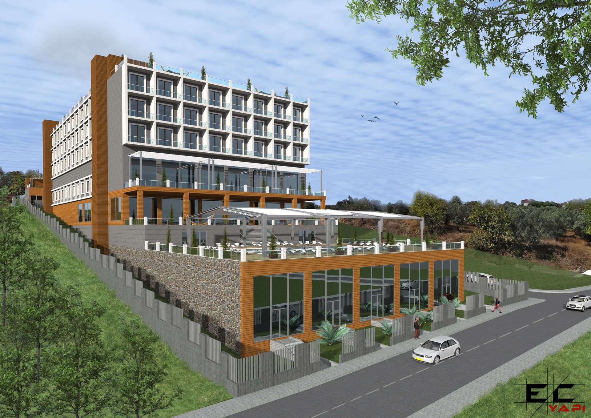 NESBAY OTEL PROJESİ – cephe 05