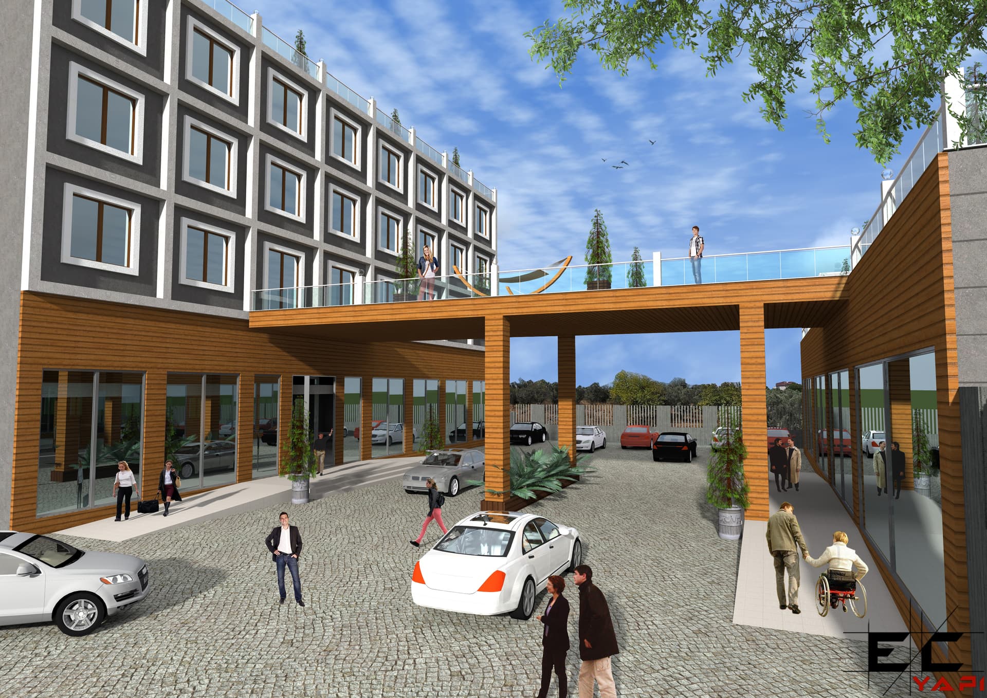 NESBAY OTEL PROJESİ – cephe 08