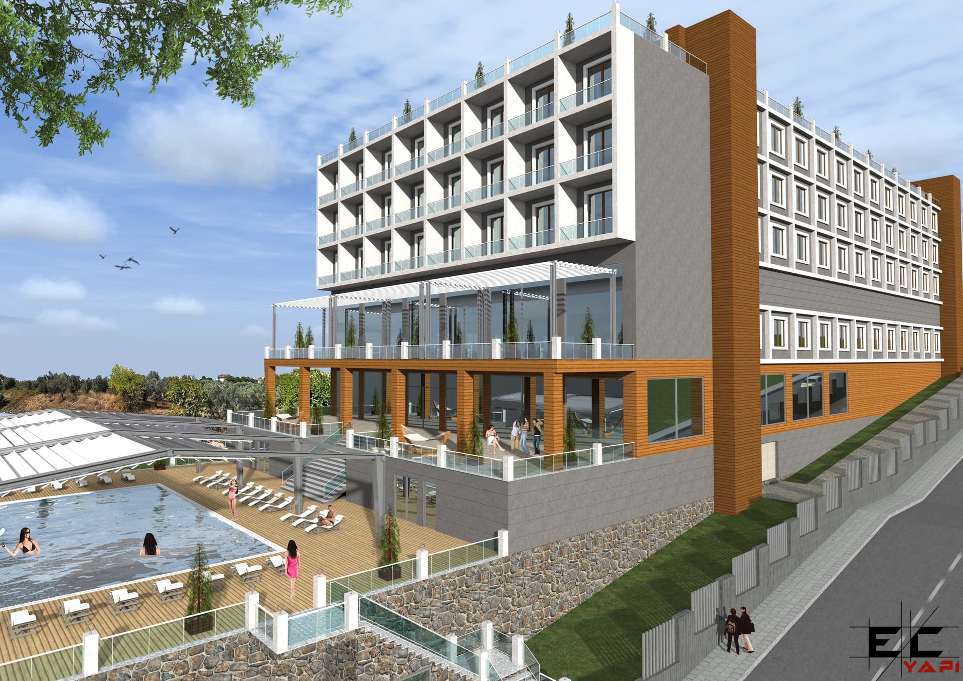 NESBAY OTEL PROJESİ – cephe 10