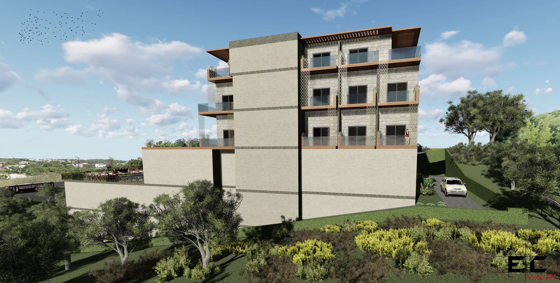 NİLÜFERKÖY BUTİK OTEL PROJESİ – cephe 06