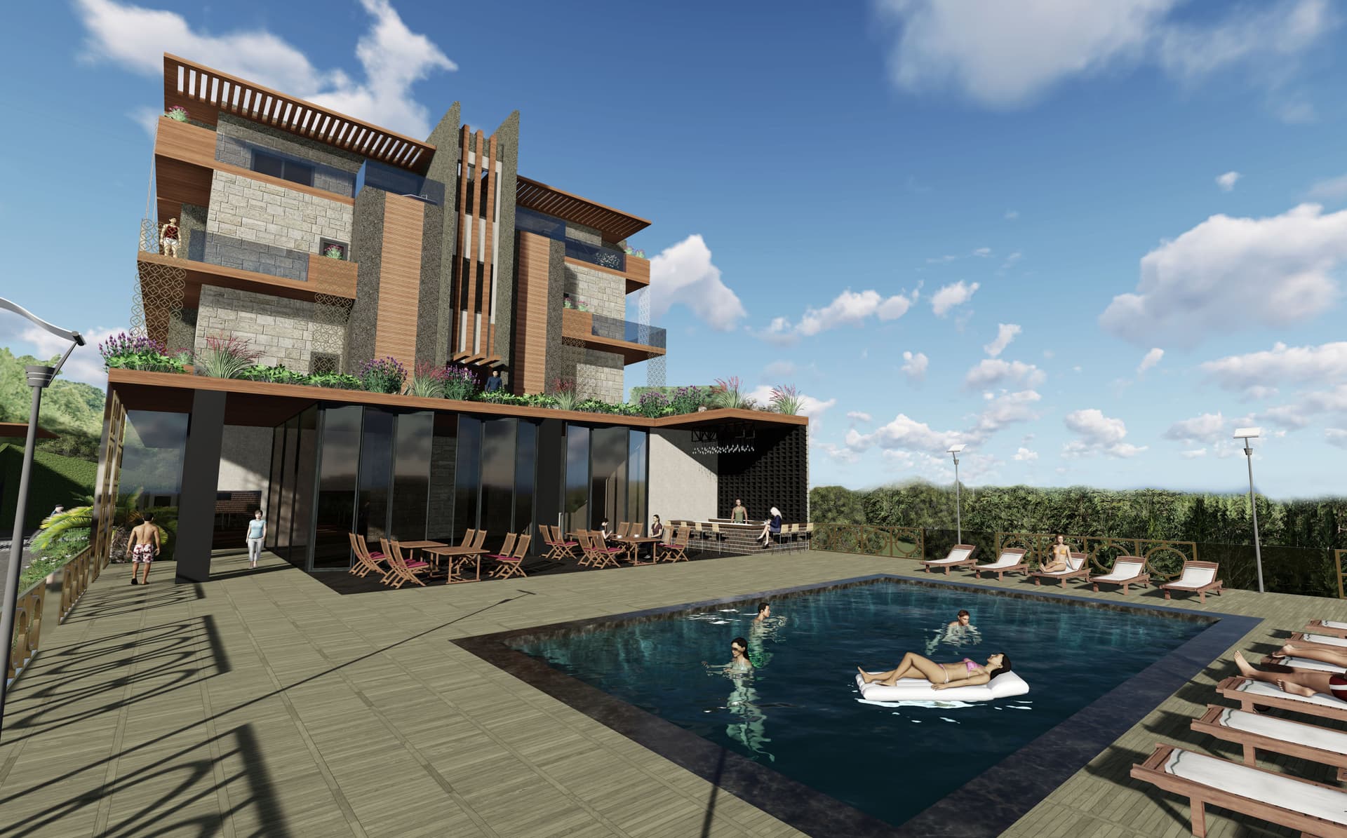 NİLÜFERKÖY BUTİK OTEL PROJESİ – cephe 10