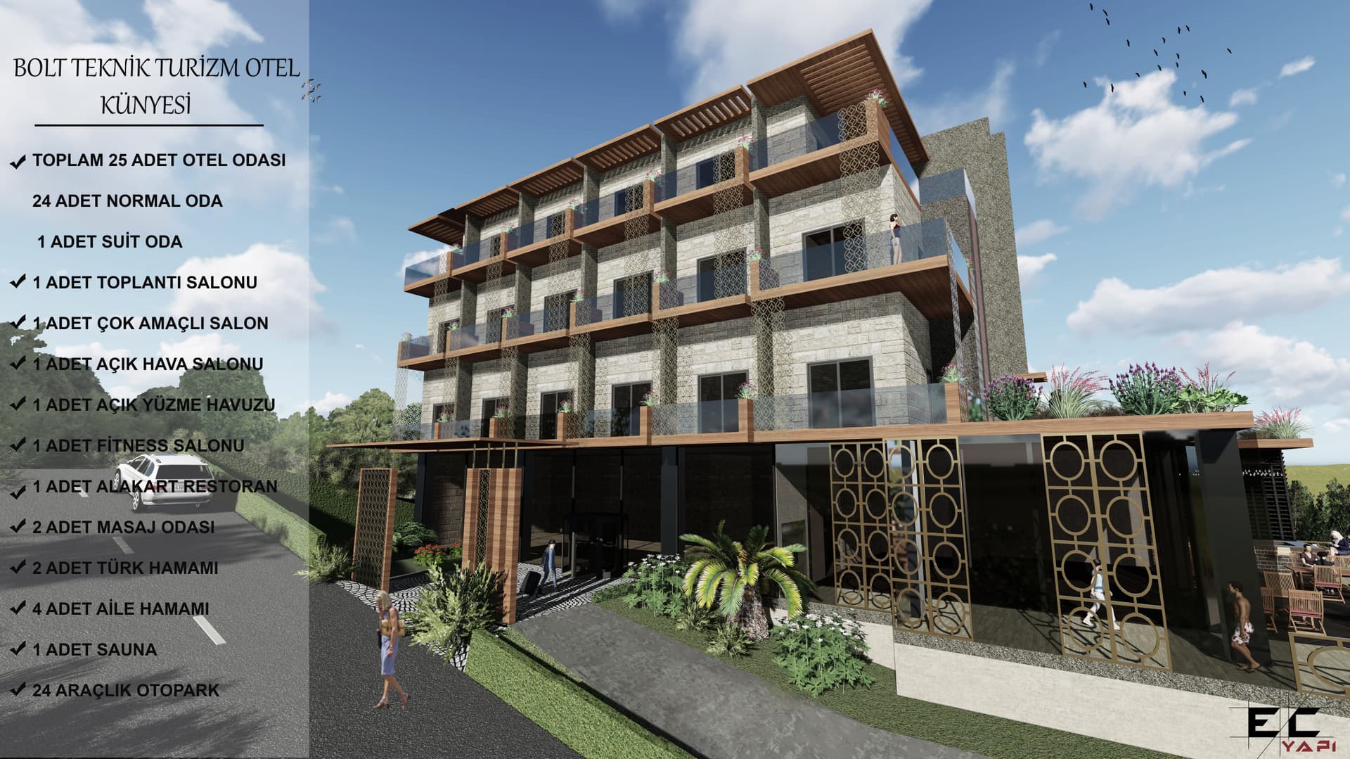 NİLÜFERKÖY BUTİK OTEL PROJESİ – cephe 12