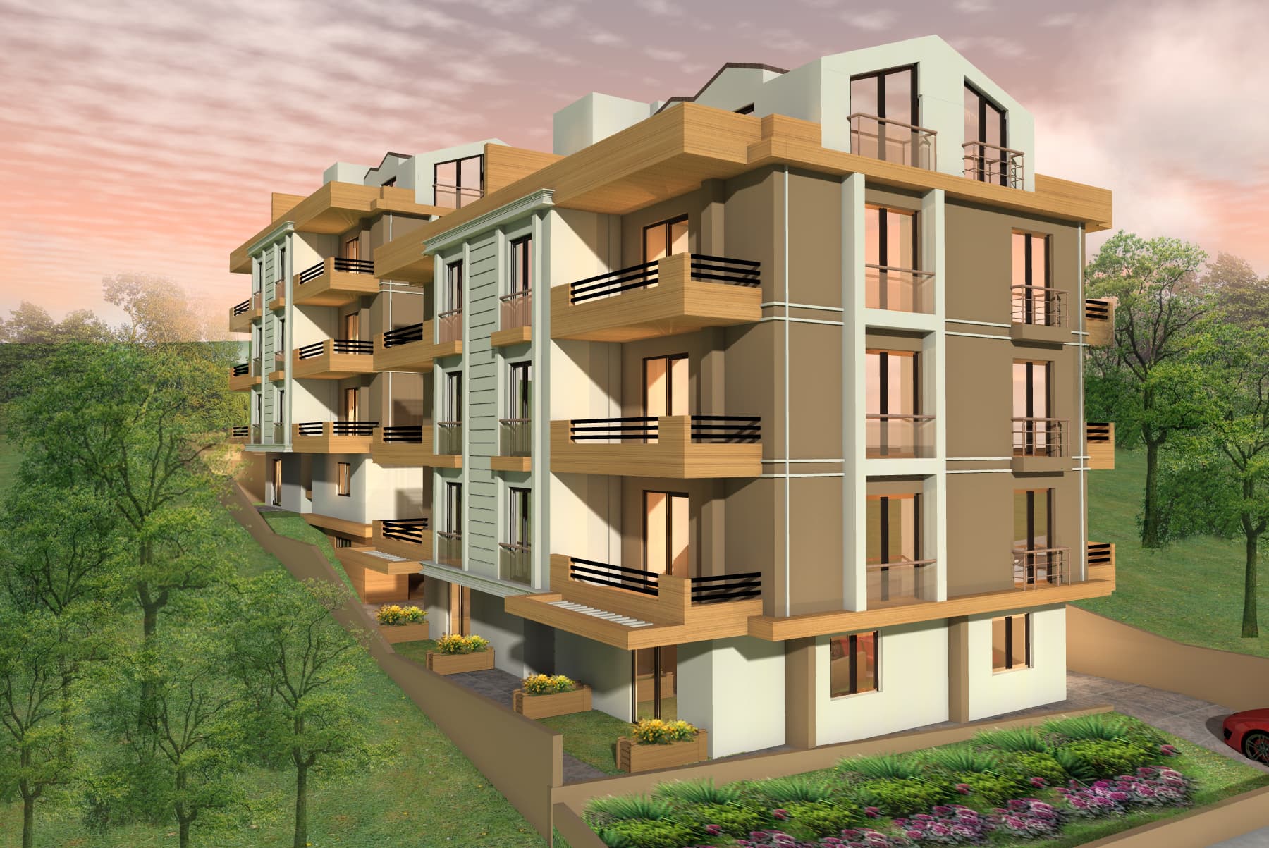 ÖZÇELİK EVLERİ – cephe 02