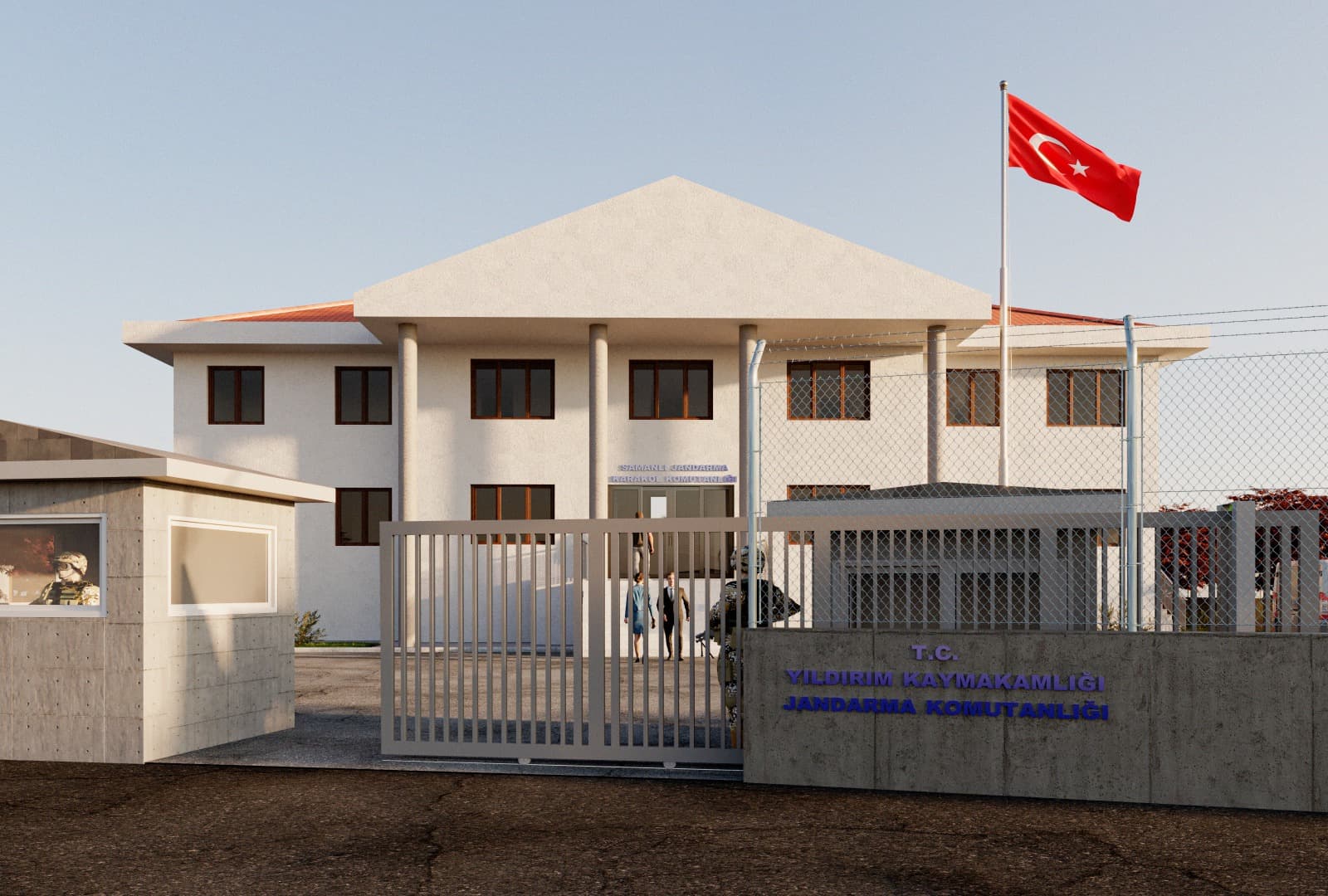 Samanlı Jandarma Karakol Binası – cephe 04