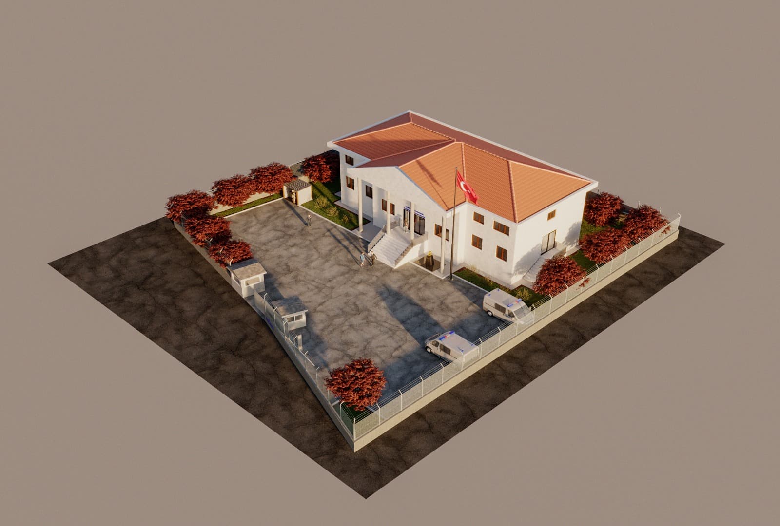 Samanlı Jandarma Karakol Binası – cephe 08