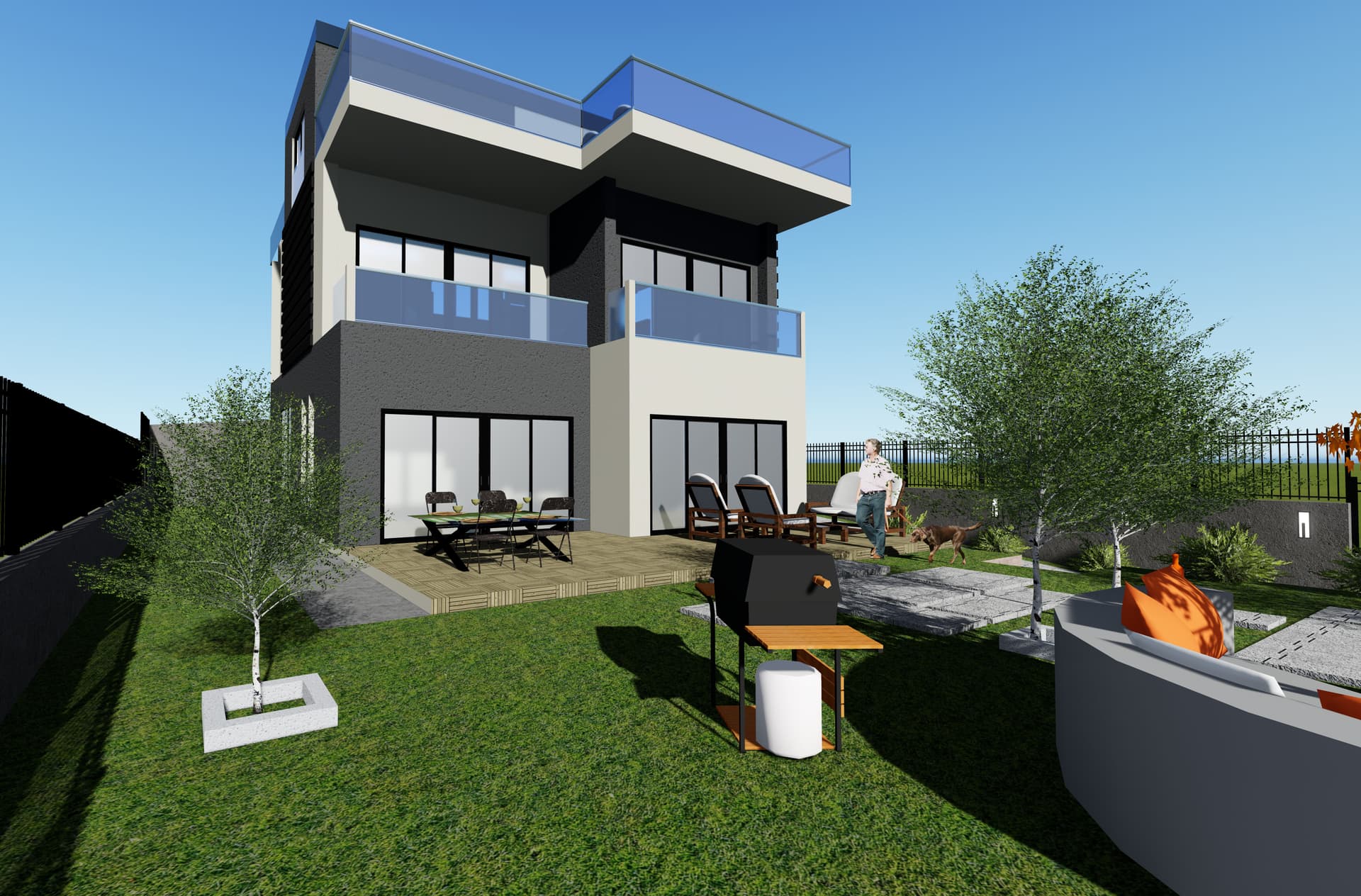 S.B. VİLLA PROJESİ – cephe 02
