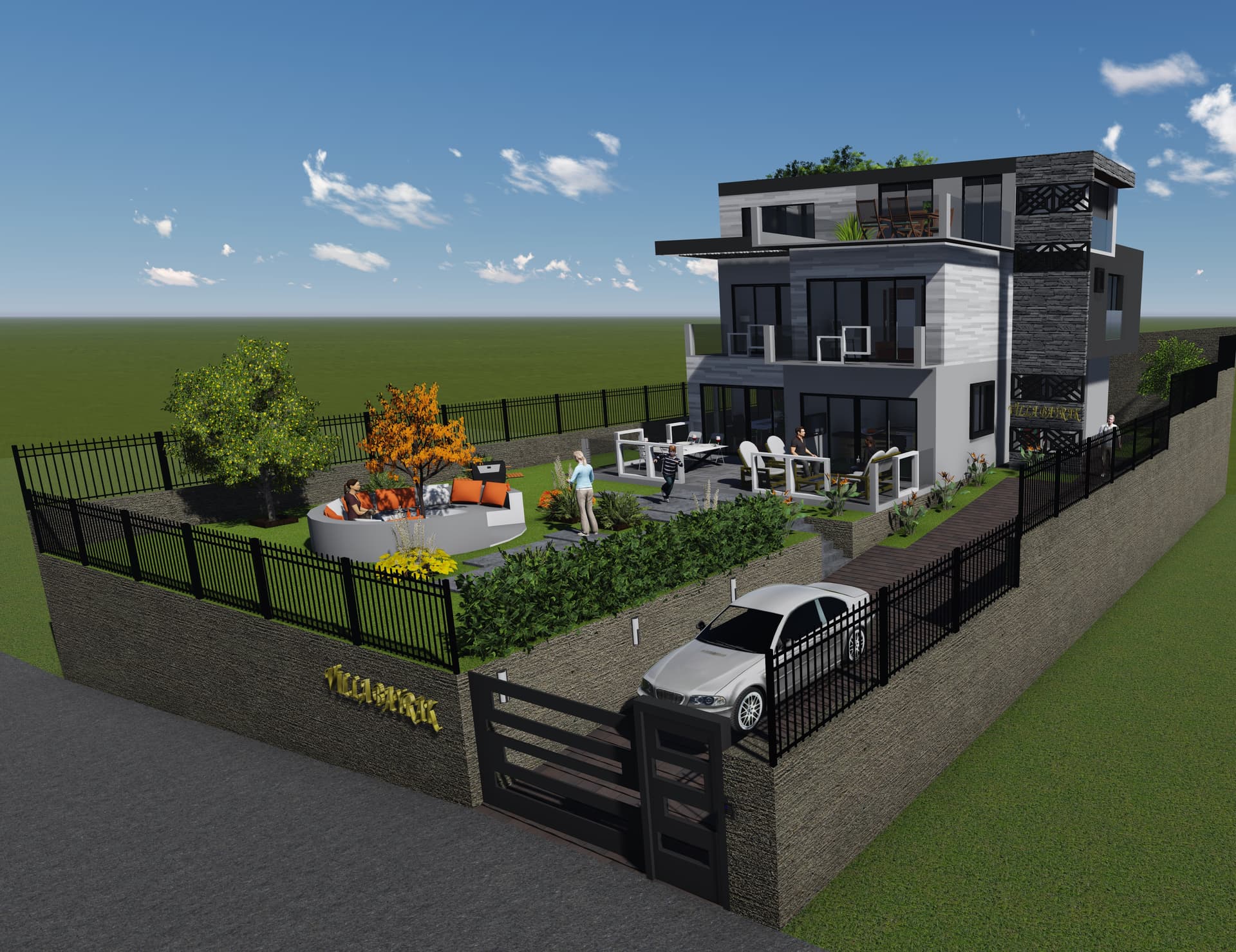 S.B. VİLLA PROJESİ – cephe 04
