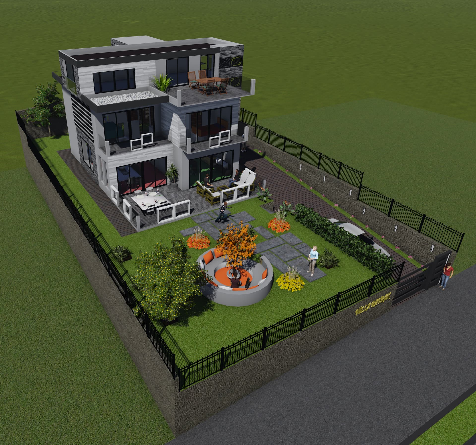S.B. VİLLA PROJESİ – cephe 05