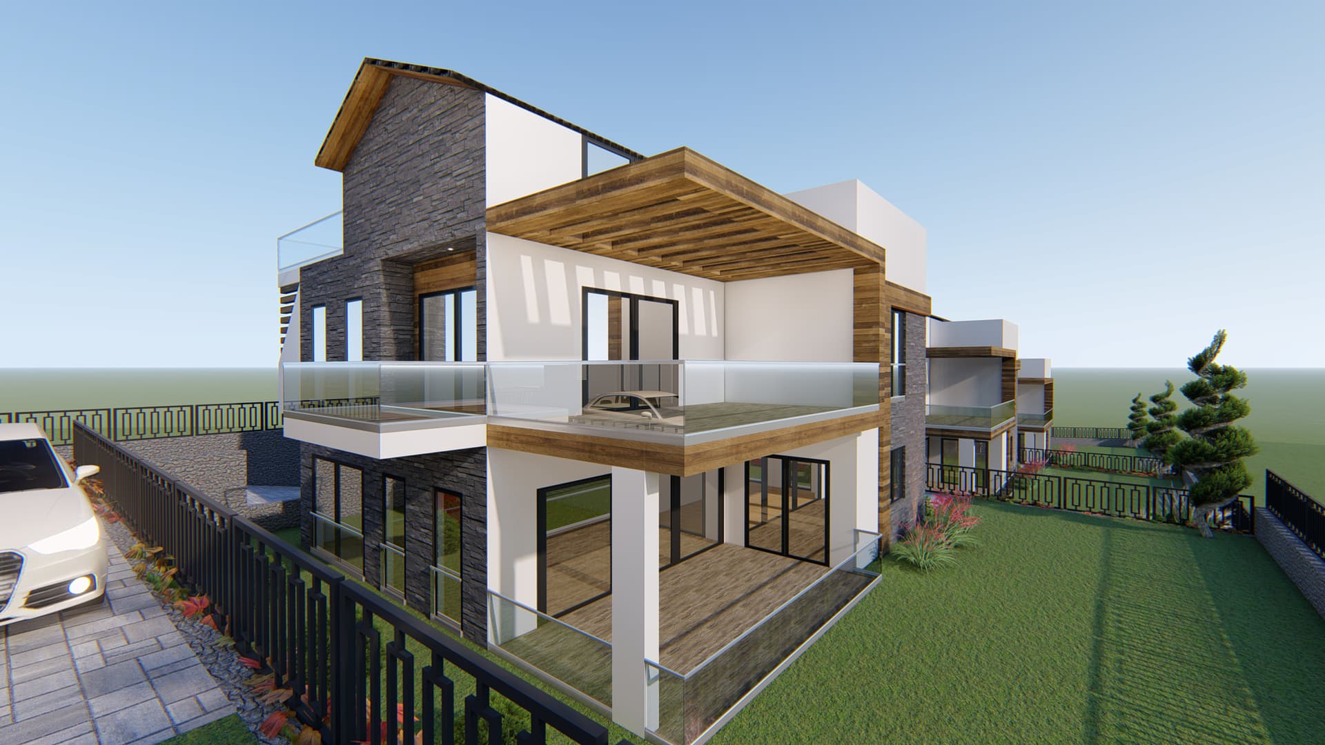 Ş.U. VİLLA PROJESİ – cephe 02