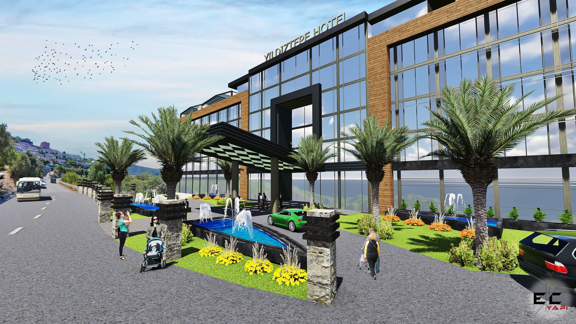 YILDIZTEPE OTEL PROJESİ – cephe 02
