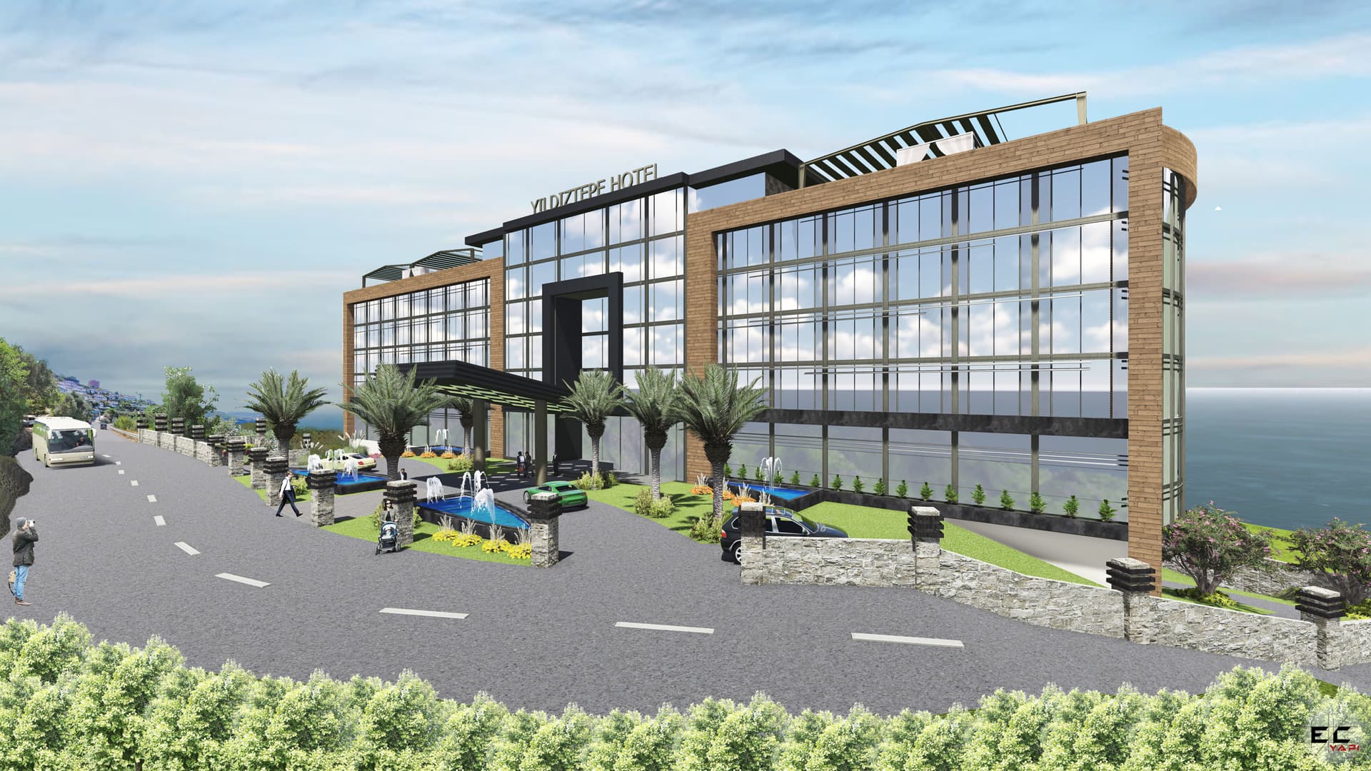 YILDIZTEPE OTEL PROJESİ – cephe 03