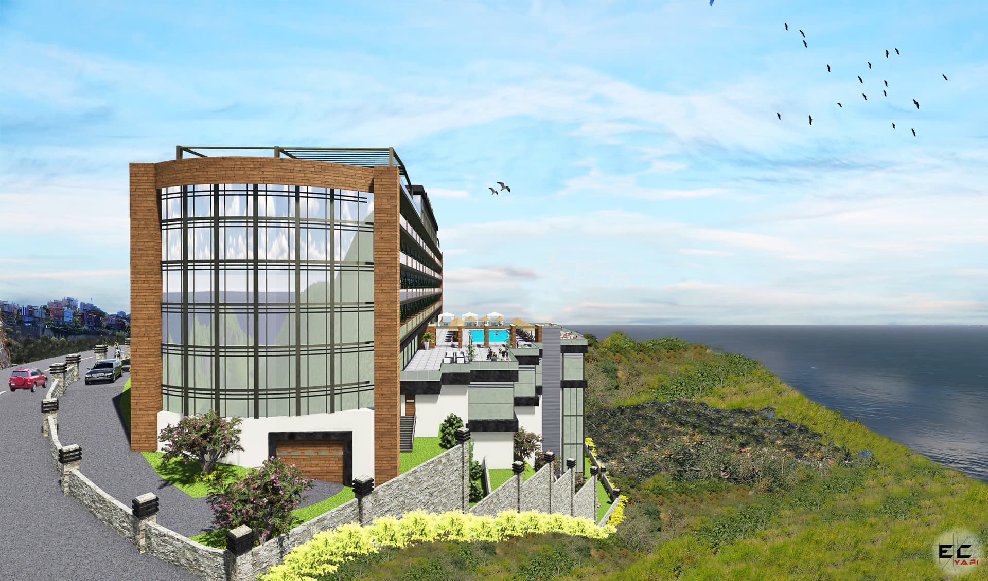 YILDIZTEPE OTEL PROJESİ – cephe 04