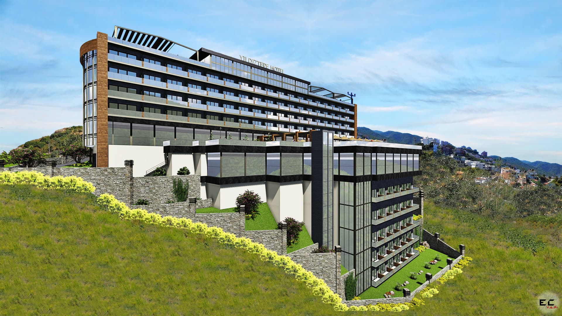 YILDIZTEPE OTEL PROJESİ – cephe 05