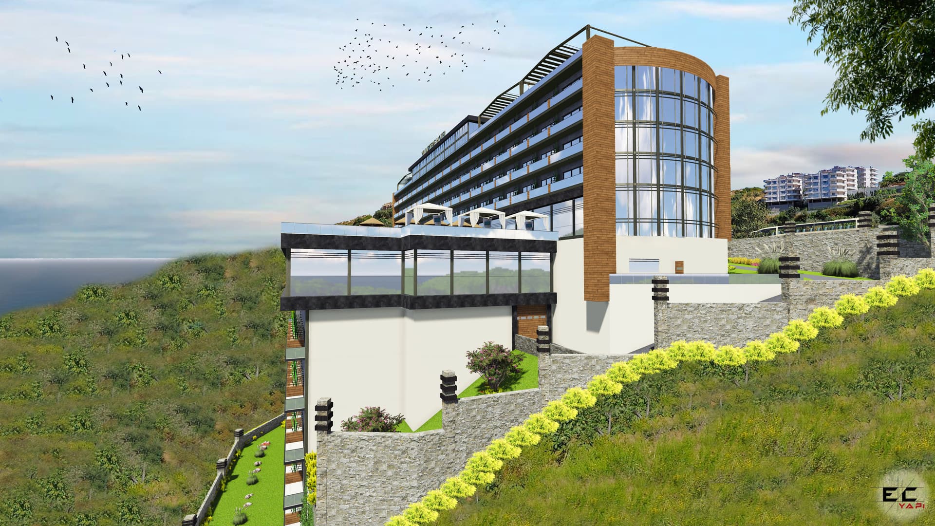 YILDIZTEPE OTEL PROJESİ – cephe 07